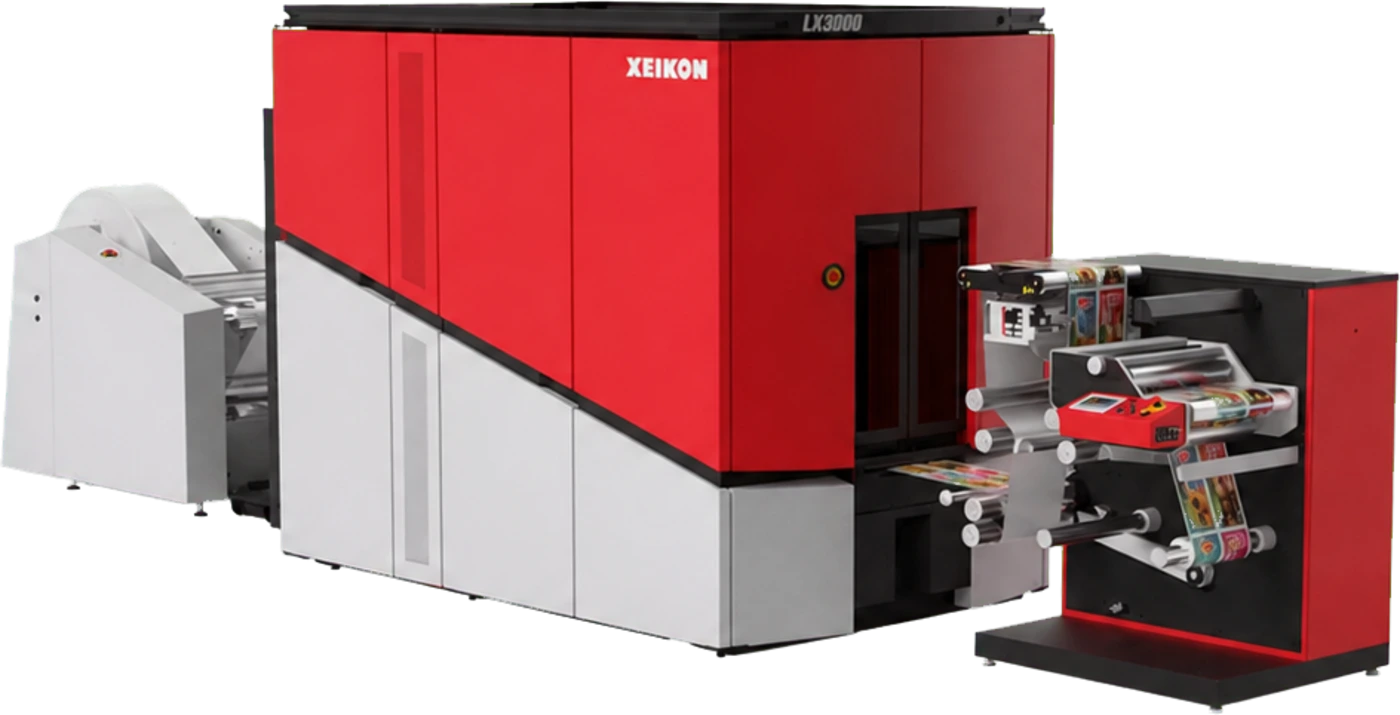 Equipo de Xeikon LX3000 Lion